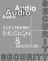 professional sound, electronic security, background music design and manufacture