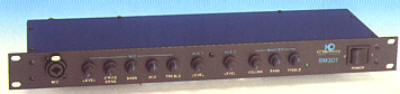Three input, one output music mic mixer